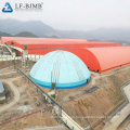 Prefab Gypsum Bulk Space Frame Storage Shed Structure Fabrication